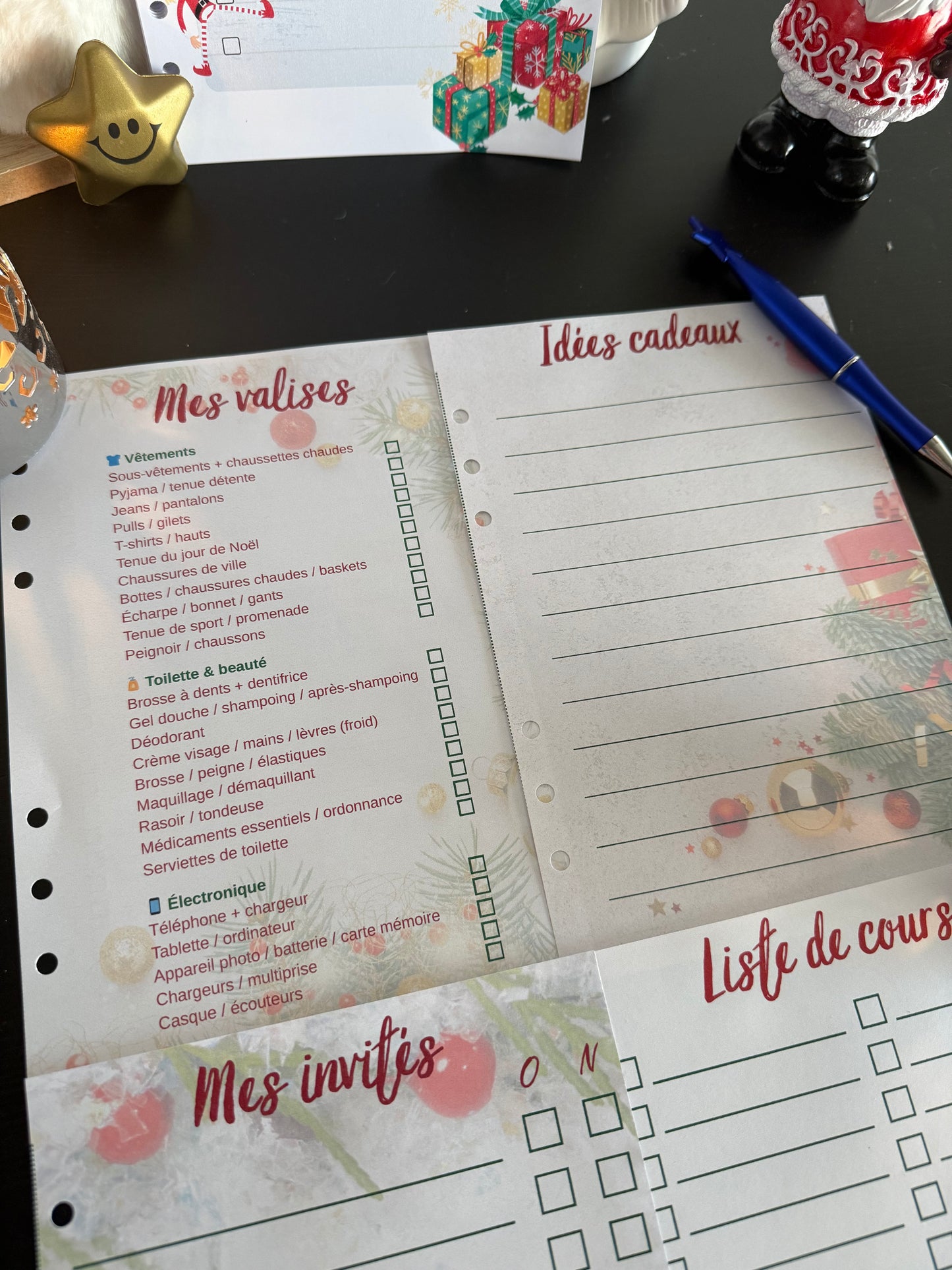 🎄 Pack de Noël – Mon BuJo Magique